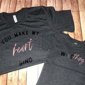 Mommy & Me - Wild Thing Matching T-Shirts